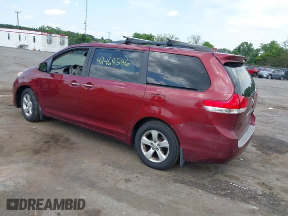 2014 Toyota Sienna Limited z VIN 5TDDK3DC6ES073282, wystawiony jako IAAI lot #42468546 z przebiegiem 278 905 mil mil oraz . Historia ofert i sprzedaży dostępna na DreamBid. Obrazek 3.