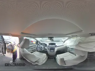 2014 Honda Odyssey EX-L with VIN 5FNRL5H62EB036964, listed as a Copart auction lot 46581355 with 62,290 mi miles and Salvage Title. Bid and sale history available at DreamBid. Image 13.