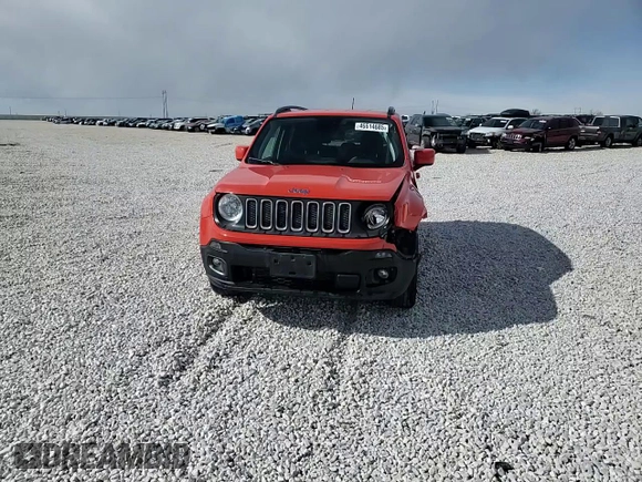 2018 Jeep Renegade Latitude with VIN ZACCJBBB3JPH01860, listed as a Copart auction lot 46614685 with 67,118 mi miles and Salvage title. Bid and sale history available at DreamBid. Image 13.
