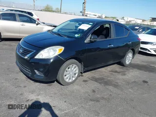 2012 Nissan Versa SL with VIN 3N1CN7AP8CL848298, listed as a IAAI auction lot 42015098 with 143,689 mi miles. Bid and sale history available at carsss.com. Image 2.