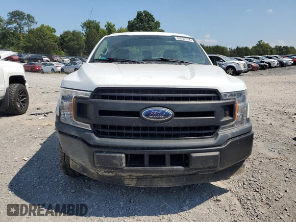 2018 Ford F-150 XL with VIN 1FTMF1C5XJFD87474, listed as a Copart auction lot 66632514 with 91,921 mi miles and Salvage title. Bid and sale history available at DreamBid. Image 5.