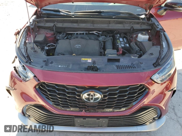 2021 Toyota Highlander XSE z VIN 5TDLZRBH6MS076478, wystawiony jako Copart lot #49897455 z przebiegiem 102 439 mil mil oraz Szkoda całkowita • Salvage title. Historia ofert i sprzedaży dostępna na DreamBid. Obrazek 14.