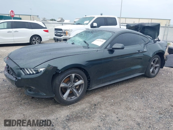 2015 Ford Mustang V6 with VIN 1FA6P8AM3F5344333, listed as a IAAI auction lot 42623531 with 121,278 mi miles and . Bid and sale history available at DreamBid. Image 17.