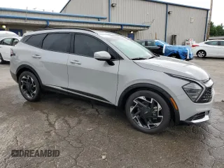 2024 Kia Sportage SX-Prestige with VIN 5XYK53DF6RG218980, listed as a Copart auction lot 57384635 with 13,452 mi miles and Salvage title. Bid and sale history available at DreamBid. Image 4.