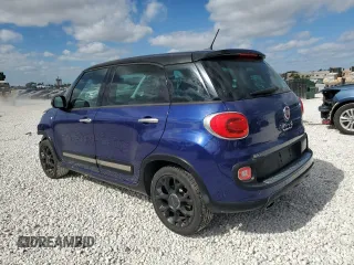 2015 FIAT 500L Urbana Trekking with VIN ZFBCFADH5FZ032080, listed as a Copart auction lot 88035415 with 88,082 mi miles and Salvage Title. Bid and sale history available at carsss.com. Image 2.