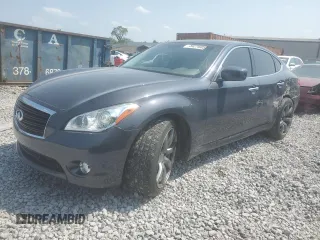 2011 Infiniti M with VIN JN1BY1AR9BM375050, listed as a Copart auction lot 59274005 with 135,254 mi miles and Salvage title. Bid and sale history available at DreamBid. Image 1.