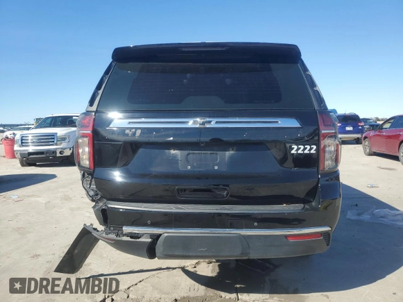 2022 Chevrolet Tahoe Commercial z VIN 1GNSCLEDXNR218616, wystawiony jako Copart lot #88235925 z przebiegiem 45 451 mil mil oraz Szkoda całkowita • Salvage title. Historia ofert i sprzedaży dostępna na DreamBid. Obrazek 6.