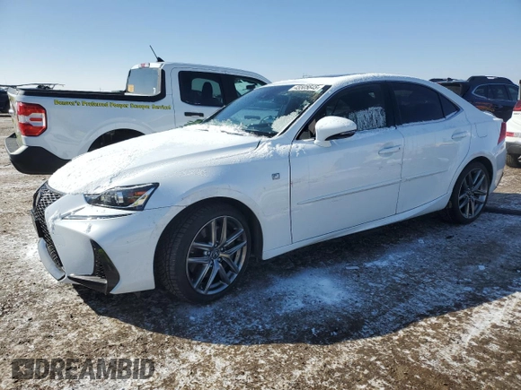 2018 Lexus IS with VIN JTHC81D27J5032518, listed as a Copart auction lot 45505645 with 69,318 mi miles and Salvage Title. Bid and sale history available at carsss.com. Image 1.