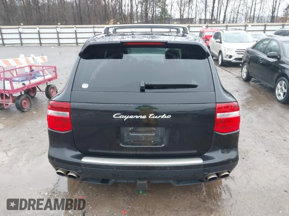 2008 Porsche Cayenne Turbo with VIN WP1AC29P28LA97203, listed as a IAAI auction lot 41541313 with 192,281 mi miles. Bid and sale history available at carsss.com. Image 16.