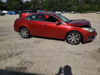 2014 Buick Regal Premium I with VIN 2G4GP5EX6E9305864, listed as a Copart auction lot 74275554 with Not Provided miles and Salvage Title. Bid and sale history available at DreamBid. Image 13.