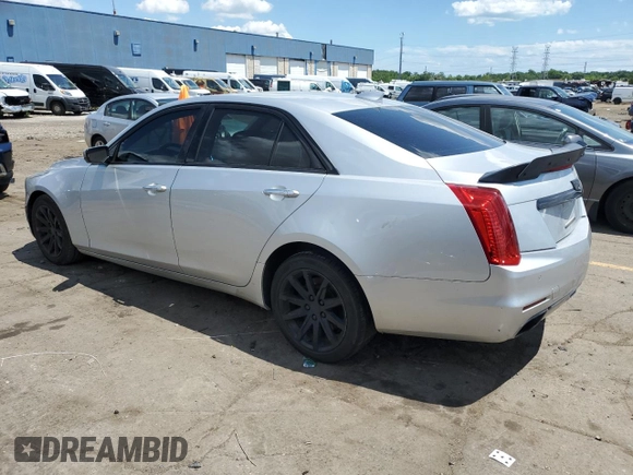 2015 Cadillac CTS Luxury AWD with VIN 1G6AX5SX7F0125323, listed as a Copart auction lot 62887835 with 87,437 mi miles and Clean title. Bid and sale history available at DreamBid. Image 2.