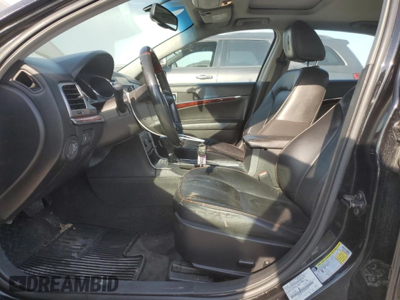 2010 Lincoln MKZ with VIN 3LNHL2GC6AR609449, listed as a Copart auction lot 49660735 with 100,527 mi miles and Salvage title. Bid and sale history available at DreamBid. Image 7.