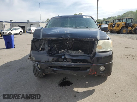 2008 Ford F-150 XL with VIN 1FTPX12V08KC11367, listed as a Copart auction lot 54267455 with 144,631 mi miles and Salvage title. Bid and sale history available at DreamBid. Image 5.