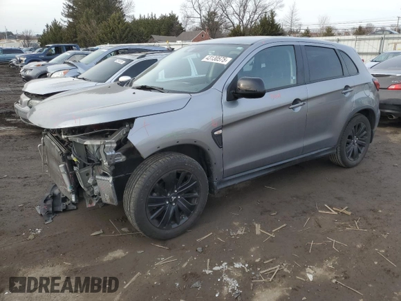 2022 Mitsubishi Outlander Sport ES with VIN JA4ARUAU0NU018656, listed as a Copart auction lot 43130575 with 60,628 mi miles and Salvage Title. Bid and sale history available at carsss.com. Image 1.