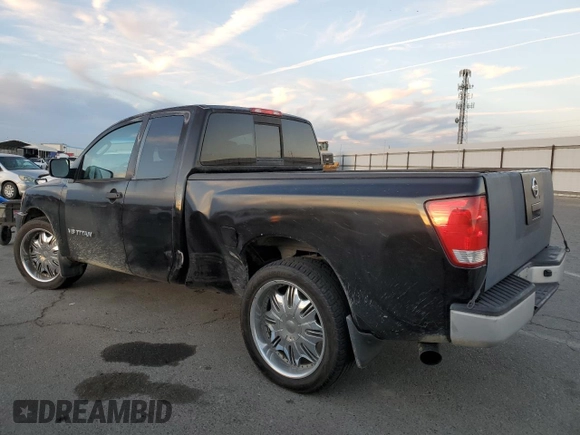 2008 Nissan Titan SE with VIN 1N6AA06AX8N314557, listed as a Copart auction lot 81915714 with 100,922 mi miles and Salvage Title. Bid and sale history available at carsss.com. Image 2.