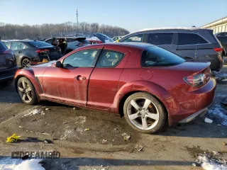 2006 Mazda RX-8 with VIN JM1FE173560205162, listed as a Copart auction lot 88785785 with Not Provided miles and Salvage Title. Bid and sale history available at DreamBid. Image 2.
