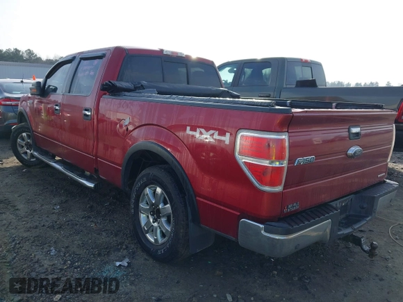 2013 Ford F-150 XL with VIN 1FTFW1EF1DFA78429, listed as a IAAI auction lot 41119527 with 280,736 mi miles. Bid and sale history available at carsss.com. Image 3.