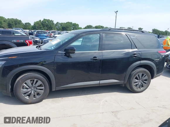 2024 Nissan Pathfinder SV with VIN 5N1DR3BA1RC257707, listed as a IAAI auction lot 42245737 with 24,546 mi miles and . Bid and sale history available at DreamBid. Image 14.