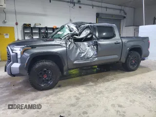 2024 Toyota Tundra TRD Pro Hybrid with VIN 5TFPC5DB8RX070218, listed as a Copart auction lot 86791784 with Not provided miles and Salvage title. Bid and sale history available at DreamBid. Image 1.
