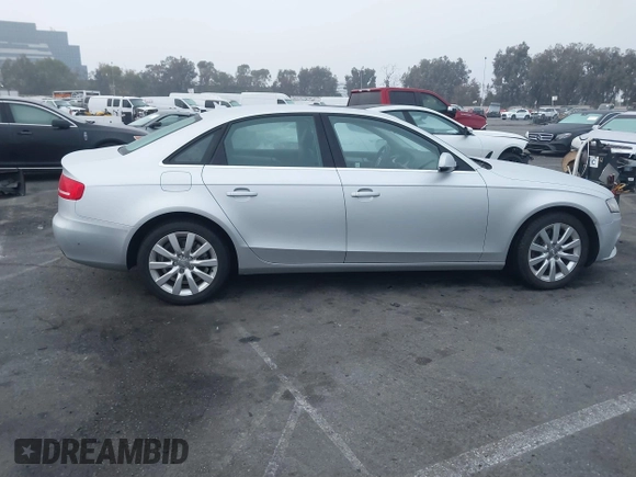 2012 Audi A4 2.0T Premium with VIN WAUAFAFL2CN020314, listed as a IAAI auction lot 41217923 with 36,954 mi miles. Bid and sale history available at carsss.com. Image 13.