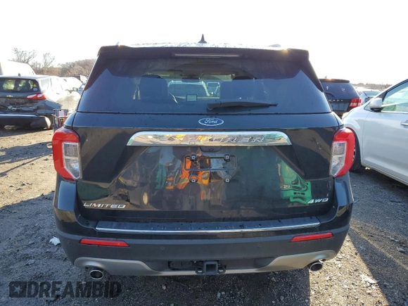 2024 Ford Explorer Limited with VIN 1FMSK8FH7RGA79181, listed as a Copart auction lot 86560974 with 6,010 mi miles and Salvage Title. Bid and sale history available at carsss.com. Image 6.