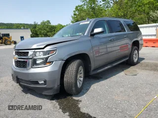 2018 Chevrolet Suburban LT z VIN 1GNSKHKC9JR356833, wystawiony jako Copart lot #58886145 z przebiegiem 124 614 mil mil oraz Szkoda całkowita • Salvage title. Historia ofert i sprzedaży dostępna na DreamBid. Obrazek 1.