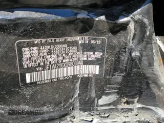 2016 Subaru WRX STI Limited z VIN JF1VA2Y6XG9805944, wystawiony jako Copart lot #54143845 z przebiegiem 127 771 mil mil oraz Szkoda całkowita • Salvage title. Historia ofert i sprzedaży dostępna na DreamBid. Obrazek 12.