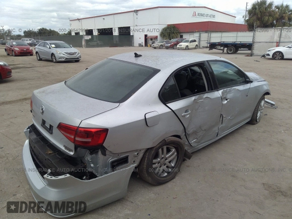2015 Volkswagen Jetta S с VIN 3VW2K7AJXFM216525, выставлен на аукционе IAAI как лот 23542996 с пробегом 38 403 миль миль и . История ставок и продаж доступна на DreamBid. Изображение 4.