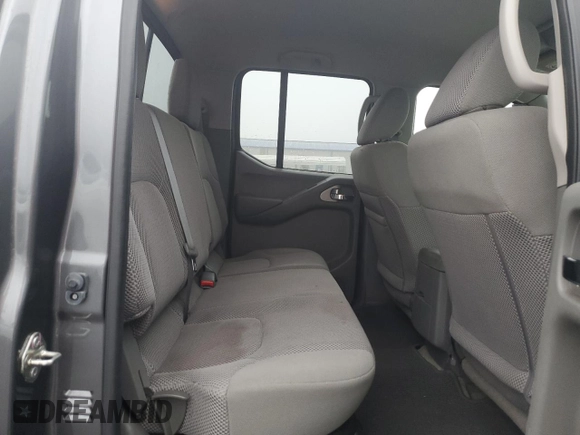 2017 Nissan Frontier SV with VIN 1N6AD0EV7HN723725, listed as a Copart auction lot 61253905 with 58,163 mi miles and Salvage title. Bid and sale history available at DreamBid. Image 10.