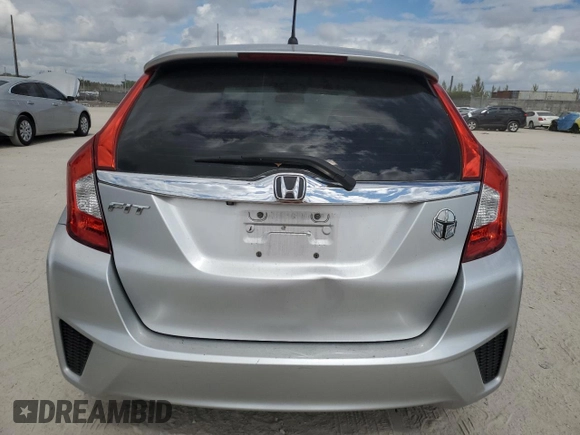 2015 Honda Fit EX-L with VIN 3HGGK5H81FM705493, listed as a Copart auction lot 44990535 with 105,121 mi miles and Salvage Title. Bid and sale history available at carsss.com. Image 6.