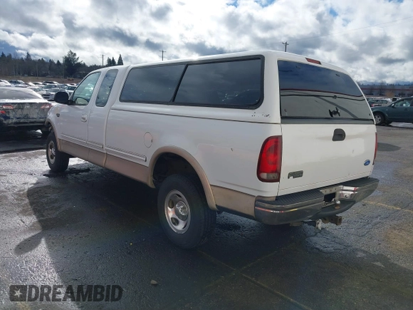 1997 Ford F-150 XL with VIN 1FTEX18L6VKC06859, listed as a IAAI auction lot 41592418 with 274,814 mi miles. Bid and sale history available at carsss.com. Image 3.