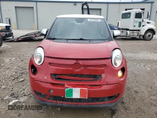 2014 FIAT 500L Lounge with VIN ZFBCFACH6EZ029513, listed as a Copart auction lot 57478605 with 105,824 mi miles and Salvage title. Bid and sale history available at DreamBid. Image 5.
