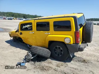 2006 Hummer H3 with VIN 5GTDN136968134789, listed as a Copart auction lot 72100094 with 184,161 mi miles and Salvage Title. Bid and sale history available at carsss.com. Image 2.