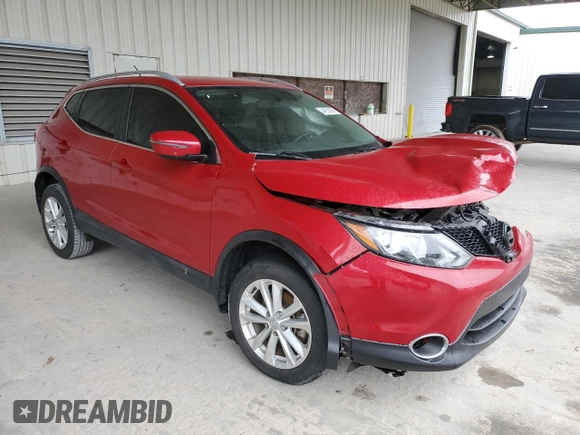 2017 Nissan Rogue SV with VIN JN1BJ1CP9HW014026, listed as a Copart auction lot 44653835 with 34,669 mi miles and Salvage title. Bid and sale history available at DreamBid. Image 4.