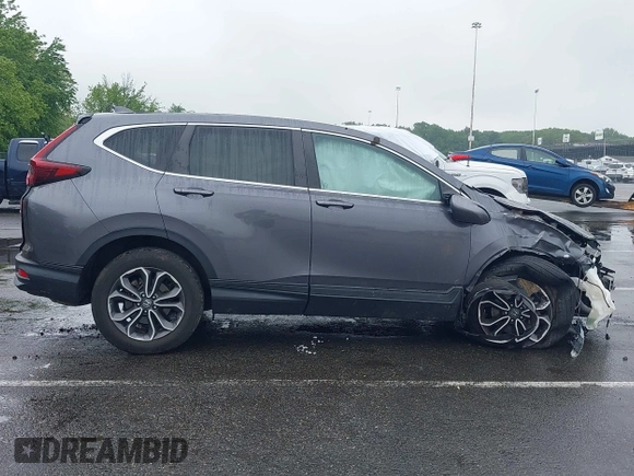 2021 Honda CR-V EX with VIN 2HKRW2H50MH645029, listed as a IAAI auction lot 42358024 with Not provided miles and . Bid and sale history available at DreamBid. Image 13.