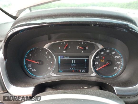 2019 Chevrolet Traverse LT Cloth z VIN 1GNEVGKW8KJ233307, wystawiony jako Copart lot #59176445 z przebiegiem 82 629 mil mil oraz Szkoda całkowita • Salvage title. Historia ofert i sprzedaży dostępna na DreamBid. Obrazek 9.