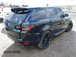 2020 Land Rover Range Rover Sport HSE with VIN SALWR2SU5LA738654, listed as a IAAI auction lot 41735607 with 22,423 mi miles and . Bid and sale history available at DreamBid. Image 4.
