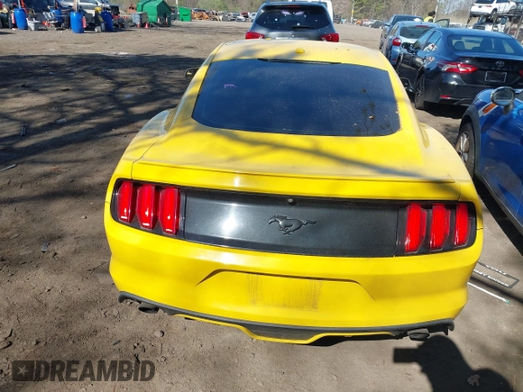 2017 Ford Mustang EcoBoost with VIN 1FA6P8TH0H5273272, listed as a IAAI auction lot 42055654 with 138,469 mi miles. Bid and sale history available at carsss.com. Image 16.