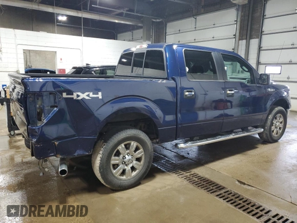 2012 Ford F-150 XL with VIN 1FTFW1EF0CFC58189, listed as a Copart auction lot 61142605 with 121,857 mi miles and Salvage title. Bid and sale history available at DreamBid. Image 3.