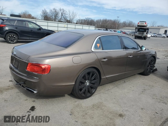 2014 Bentley Flying Spur with VIN SCBEC9ZA1EC090152, listed as a Copart auction lot 44933585 with 85,146 mi miles and Salvage title. Bid and sale history available at DreamBid. Image 3.