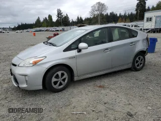 2012 Toyota Prius One with VIN JTDKN3DU8C5381807, listed as a Copart auction lot 54160445 with 124,558 mi miles and Salvage title. Bid and sale history available at DreamBid. Image 1.
