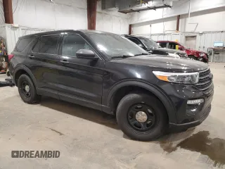 2021 Ford Police Interceptor Utility z VIN 1FM5K8AB0MGB24809, wystawiony jako Copart lot #82532734 z przebiegiem 98 108 mil mil oraz Szkoda całkowita • Salvage title. Historia ofert i sprzedaży dostępna na DreamBid. Obrazek 4.