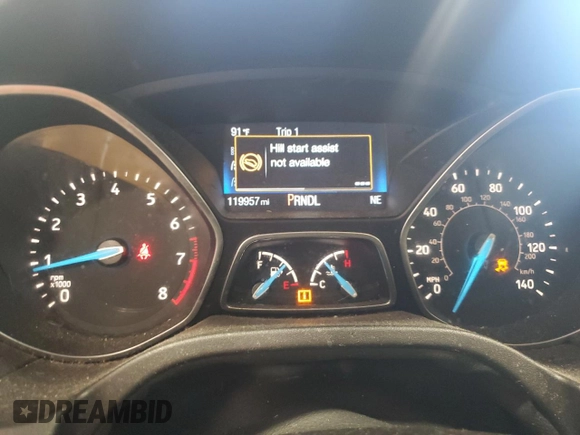 2015 Ford Focus SE with VIN 1FADP3F29FL310622, listed as a Copart auction lot 63591065 with 119,957 mi miles and Salvage title. Bid and sale history available at DreamBid. Image 9.