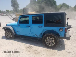 2018 Jeep Wrangler Unlimited Rubicon Recon with VIN 1C4BJWFGXJL887376, listed as a Copart auction lot 58753905 with 100,063 mi miles and Salvage title. Bid and sale history available at DreamBid. Image 2.