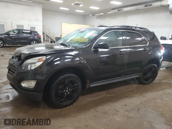2017 Chevrolet Equinox LT with VIN 2GNALCEK1H6111044, listed as a Copart auction lot 50054025 with 98,214 mi miles and Clean Title. Bid and sale history available at carsss.com. Image 1.
