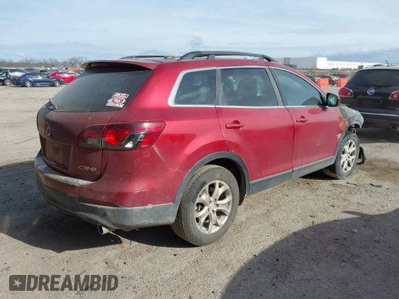 2015 Mazda CX-9 Touring with VIN JM3TB2CA9F0448745, listed as a IAAI auction lot 41859771 with Not Provided miles and . Bid and sale history available at DreamBid. Image 4.