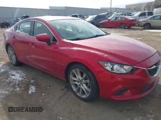 2015 Mazda 6 i Touring with VIN JM1GJ1V56F1193943, listed as a IAAI auction lot 41539900 with 144,111 mi miles. Bid and sale history available at carsss.com. Image 1.