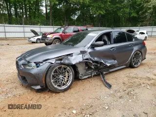 2021 BMW M3 Competition z VIN WBS33AY04MFL54422, wystawiony jako Copart lot #54123085 z przebiegiem 38 840 mil mil oraz Szkody całkowita. Historia ofert i sprzedaży dostępna na DreamBid. Obrazek 1.
