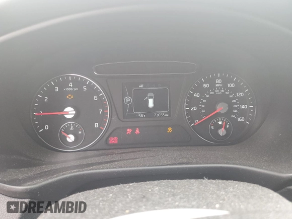 2017 Kia Sorento LX with VIN 5XYPGDA37HG295338, listed as a Copart auction lot 57227355 with 71,655 mi miles and Salvage title. Bid and sale history available at DreamBid. Image 9.