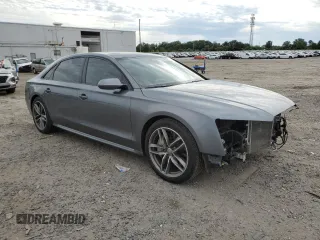2017 Audi A8 z VIN WAU44AFD1HN009176, wystawiony jako Copart lot #57647675 z przebiegiem 94 317 mil mil oraz Szkoda całkowita • Salvage title. Historia ofert i sprzedaży dostępna na DreamBid. Obrazek 4.